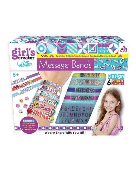 💖 مجموعة أساور الرسائل – Message Bands